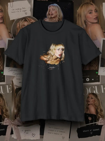 Sabrina Carpenter Graphic T-Shirt for Women & Fans