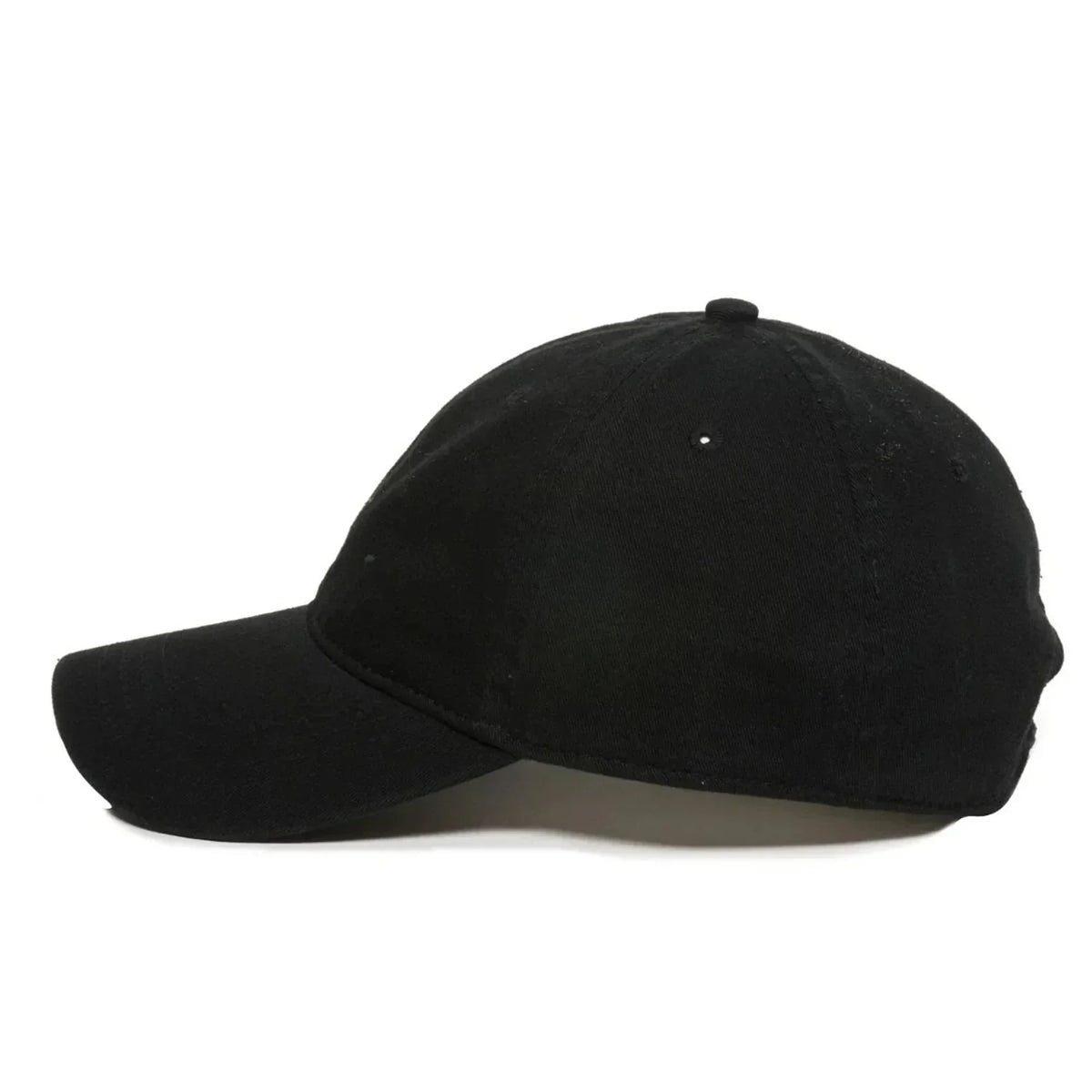 Black Motivational Quote Baseball Cap – “If Your Dreams Don’t Scare You, They’re Not Big Enough” Adjustable Hat | physical by Acid House™ (formerly Zyra Drip)