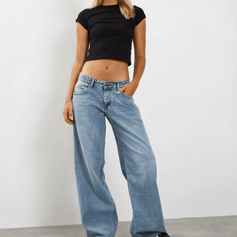 Essential Black Baby Tee | Slim - Fit Crop Top | physical by Acid House™ (formerly Zyra Drip)