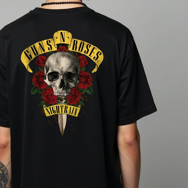 Guns N’ Roses Oversized Band T-Shirt for Men & Women | physical by Acid House™ (formerly Zyra Drip)