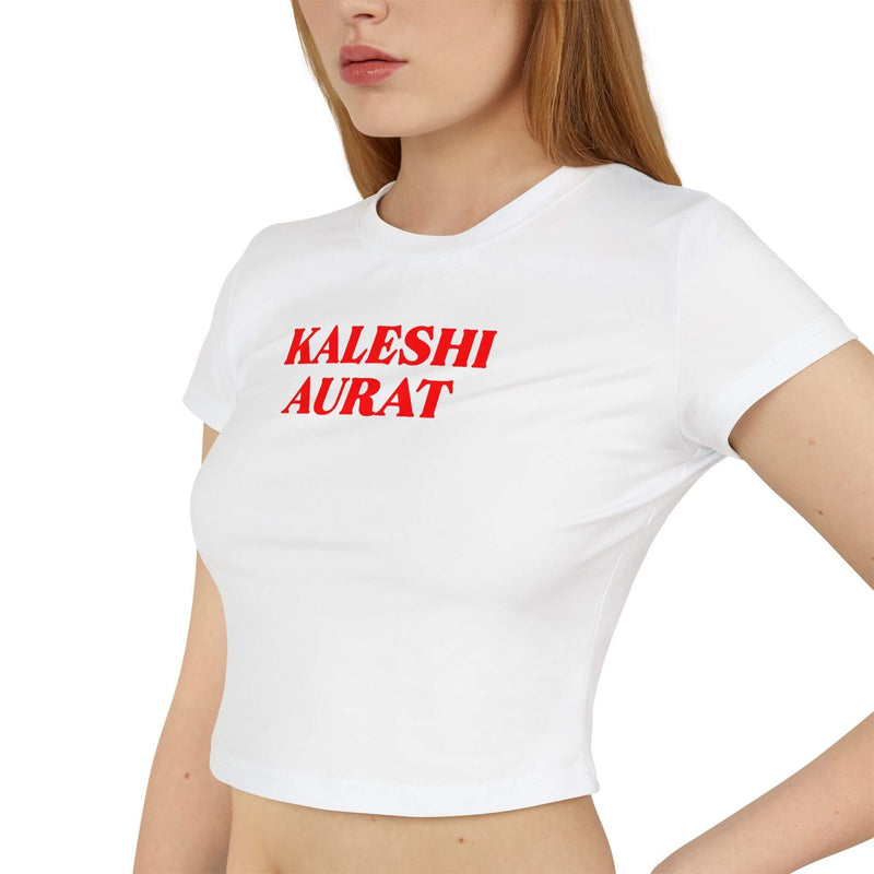 Kaleshi Aurat - Women's Baby Tee | Crop Top | physical by Acid House™ (formerly Zyra Drip)