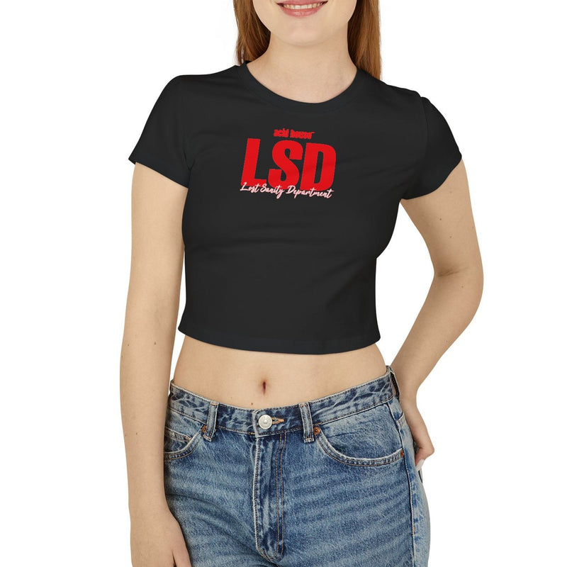 LSD Lost Sanity Department Crop Top – Acid House Baby Tee | physical by Acid House™ (formerly Zyra Drip)