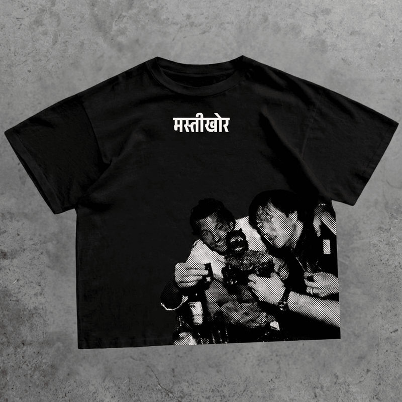 Mastikhor Oversized T-Shirt | Premium Streetwear Graphic Tee | physical by Acid House™ (formerly Zyra Drip)