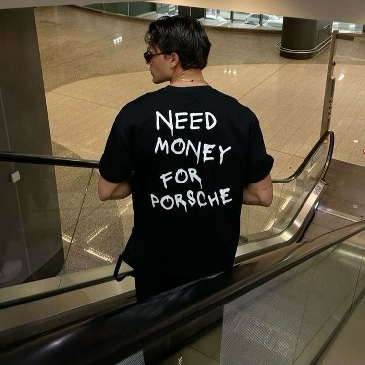 Need Money for Porsche” Tee – Broke Looks Good | physical by Acid House™ (formerly Zyra Drip)