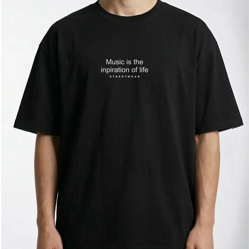Record Music Graphic Oversized T-Shirt | Streetwear Tee | physical by Acid House™ (formerly Zyra Drip)