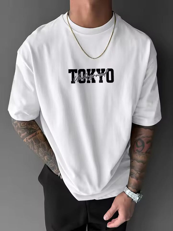 Tokyo Underground Oversized T-Shirt for Men – Premium Cotton, Streetwear Car Graphic | physical by Acid House™ (formerly Zyra Drip)