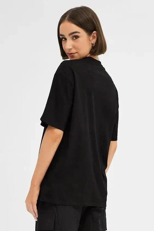 Your Basic Black Unisex Oversized T-shirt | Everyday Streetwear by Zyra Drip | physical by Acid House™ (formerly Zyra Drip)