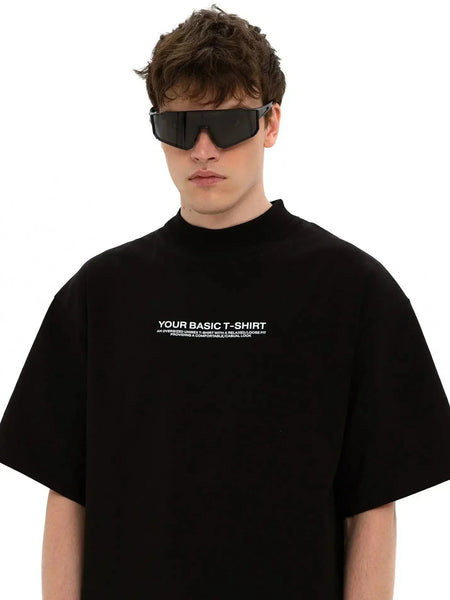 Your Basic Black Unisex Oversized T-shirt | Everyday Streetwear by Zyra Drip | physical by Acid House™ (formerly Zyra Drip)