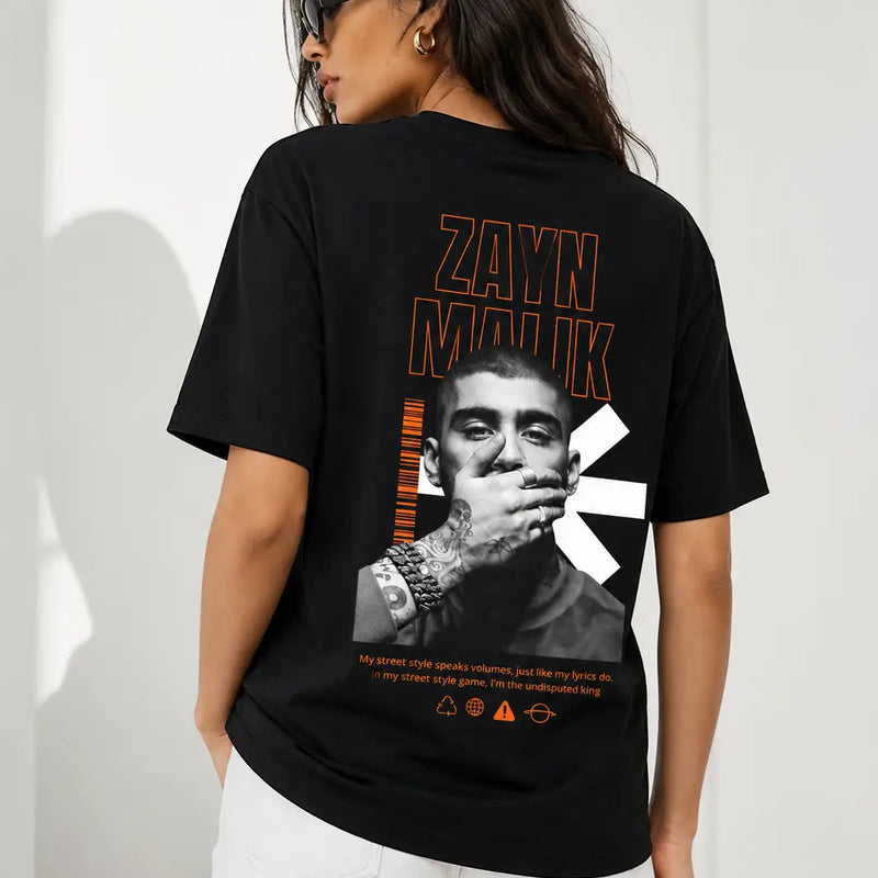 Zayn Malik T-Shirt – Black Streetwear Staple