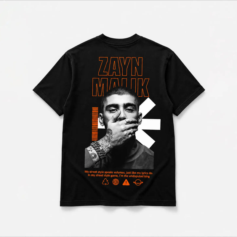 Zayn Malik T-Shirt – Black Streetwear Staple
